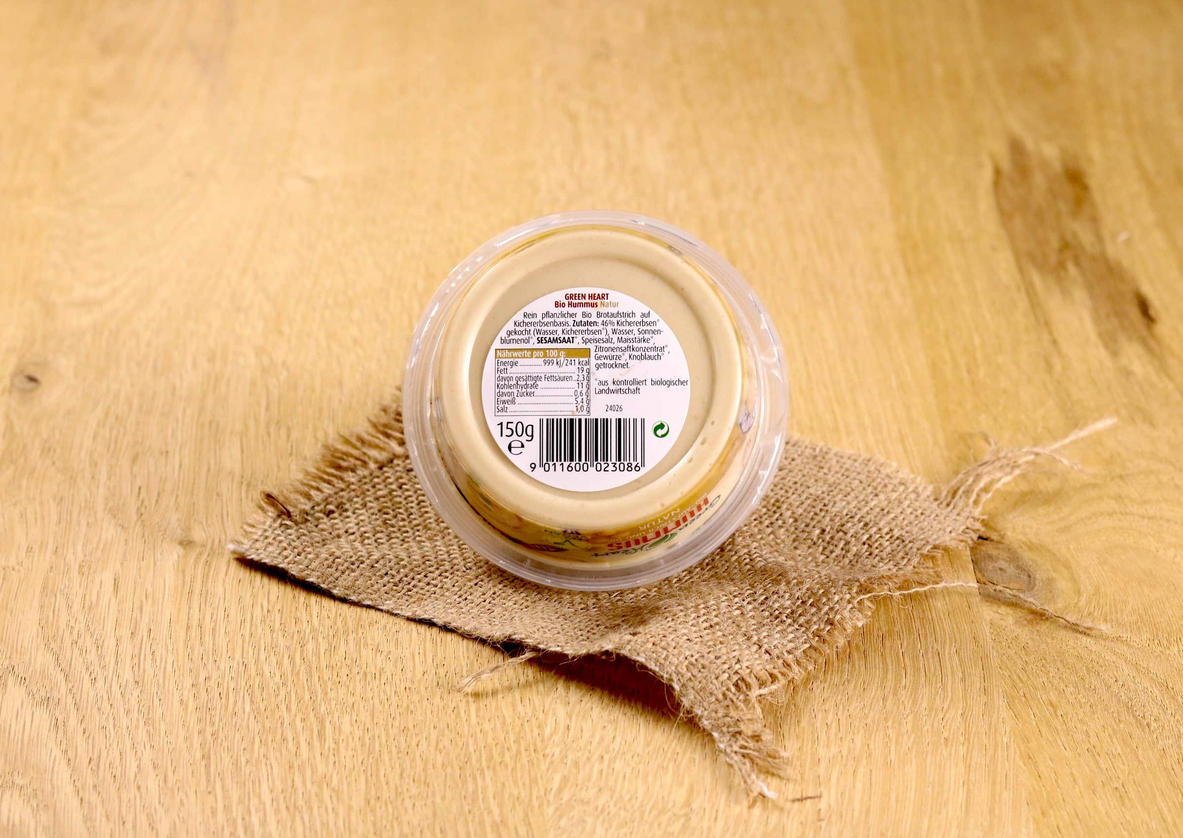 Bio Hummus Natur
