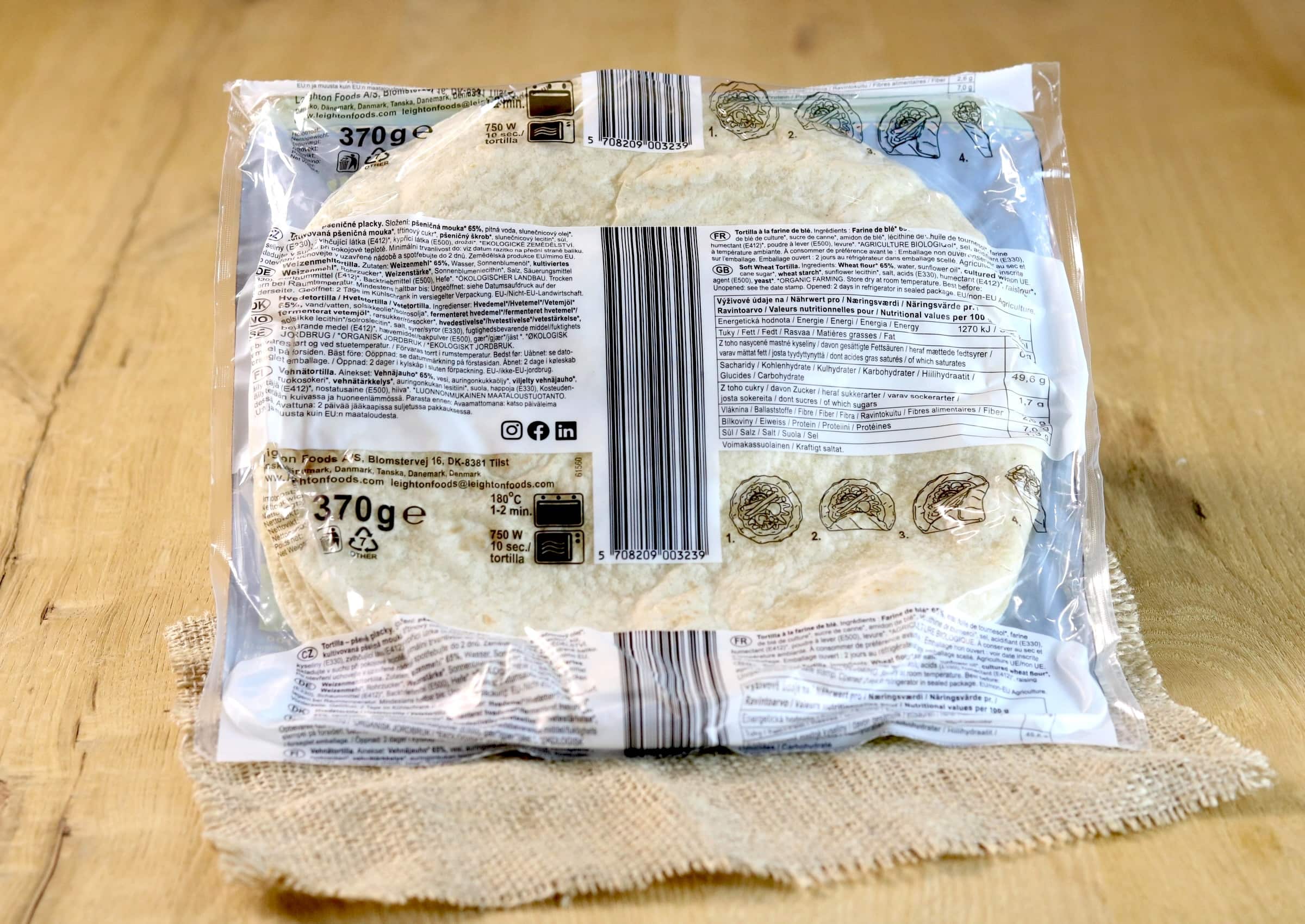 Bio Tortilla Wraps